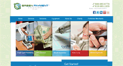 Desktop Screenshot of greenpaymentsolution.com